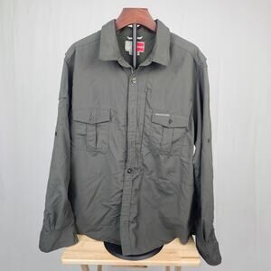Craghoppers Men’s XXL Insect Shield Button Down Shirt Outdoor Adventure Travel